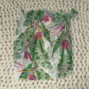 Fashion Nova Tropical Swimsuit Coverup Bottom